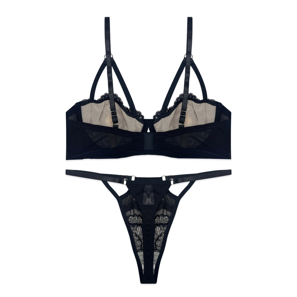 Bra Set - Noir Tempt