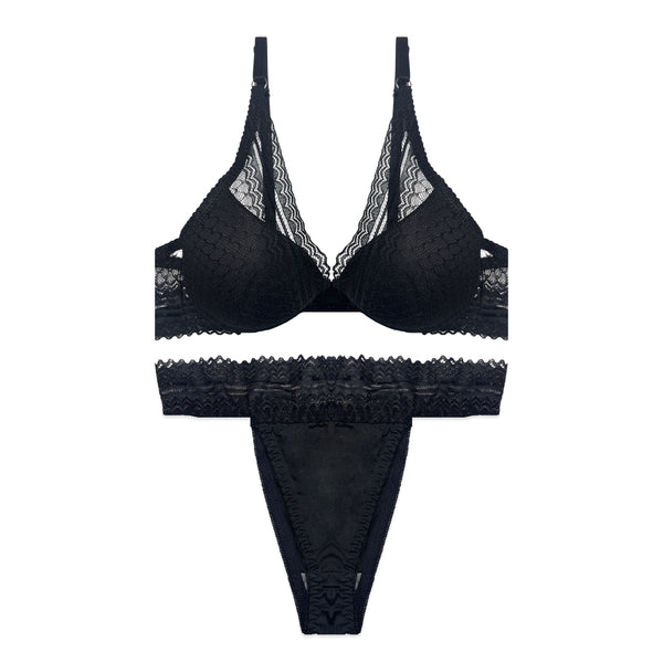 Azure Non Padded Bra and Panty Set