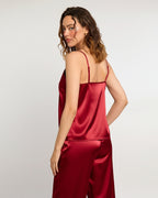 Silk Sleeveless Pj Suit - Dream Silk