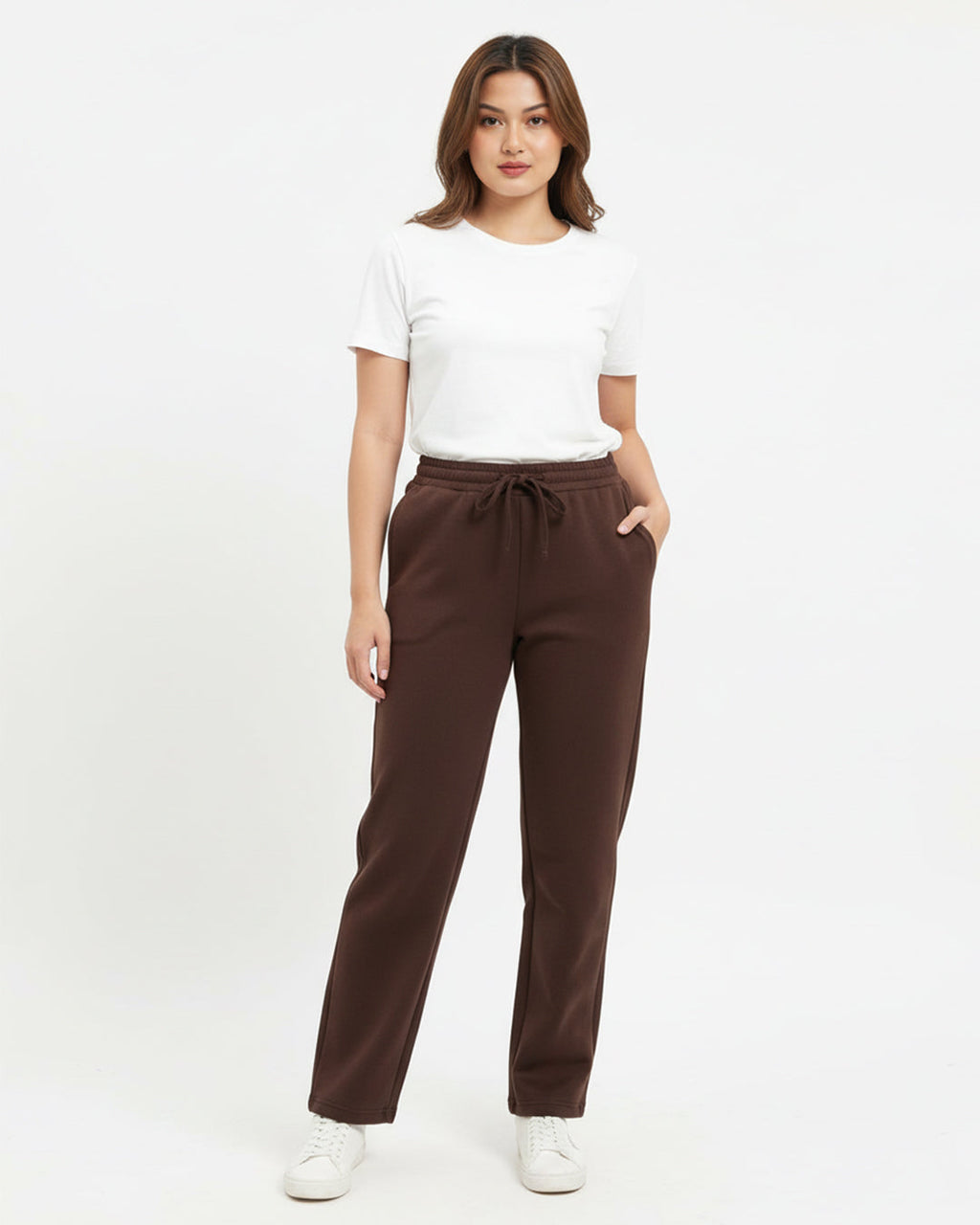 Fleece Trouser – Everyday Fit - Brown
