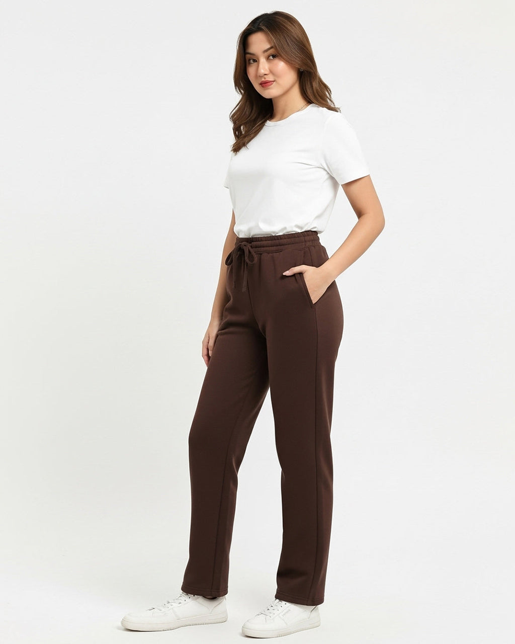 Fleece Trouser – Everyday Fit - Brown