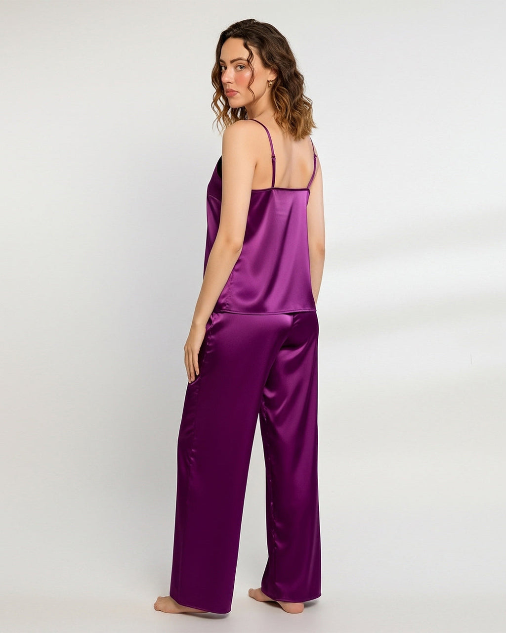 Silk Sleeveless Pj Suit - Dream Silk