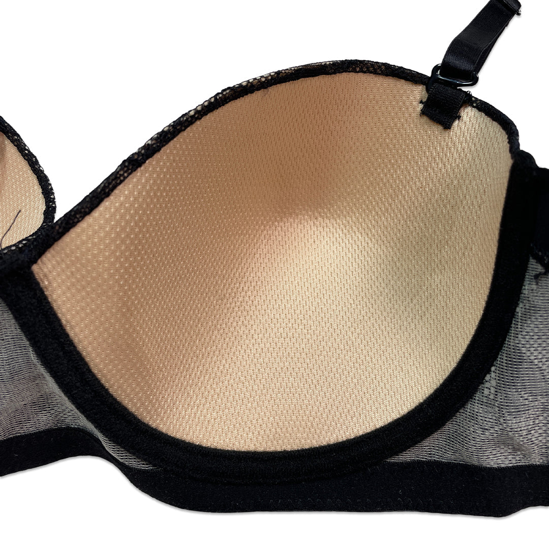 Bra Set -  Lace Obsidian