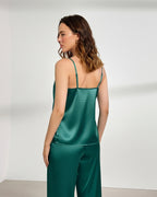 Silk Sleeveless Pj Suit - Dream Silk