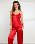 Silk Sleeveless Pj Suit - Dream Silk