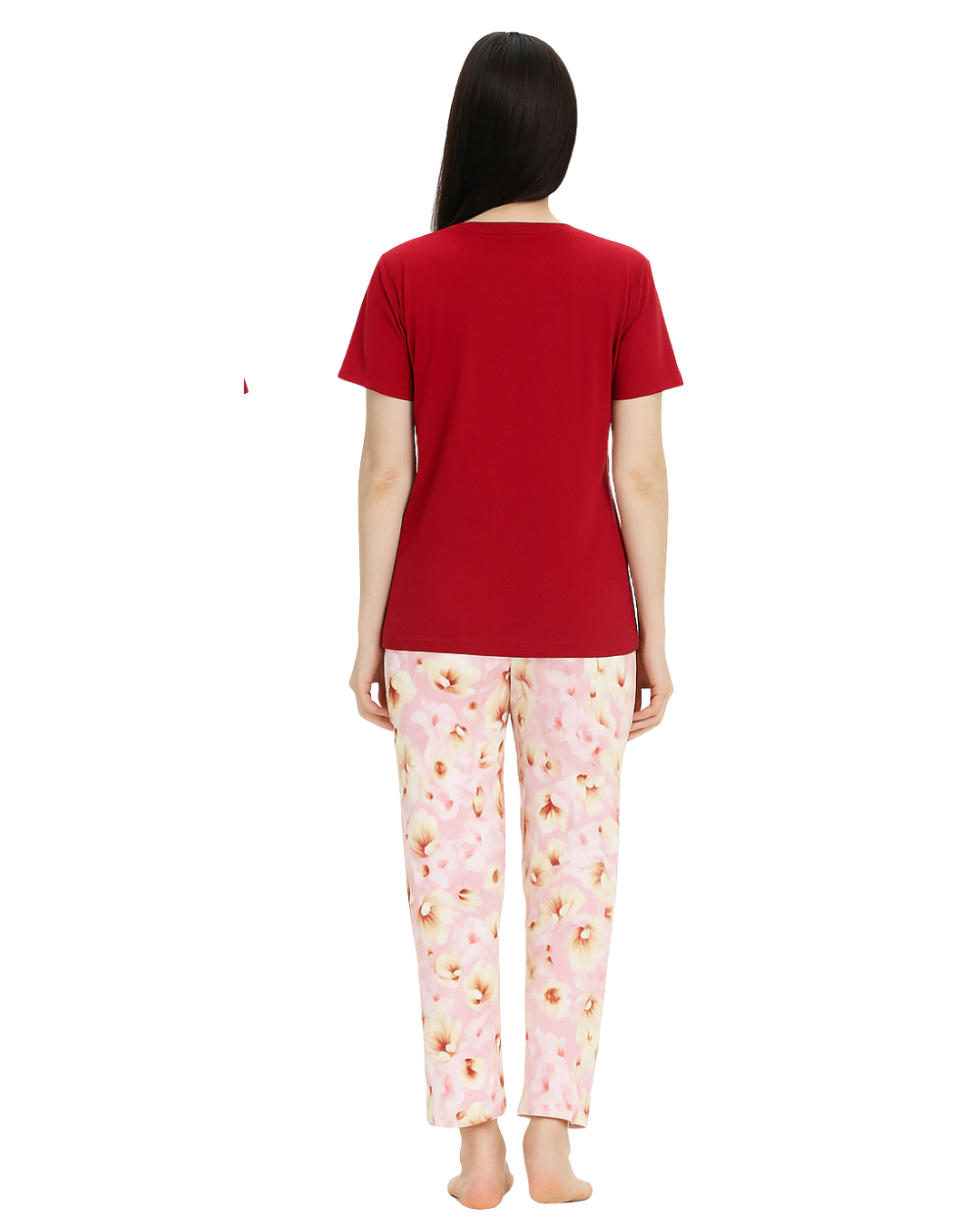 Cotton PJ Set - Blush Berry