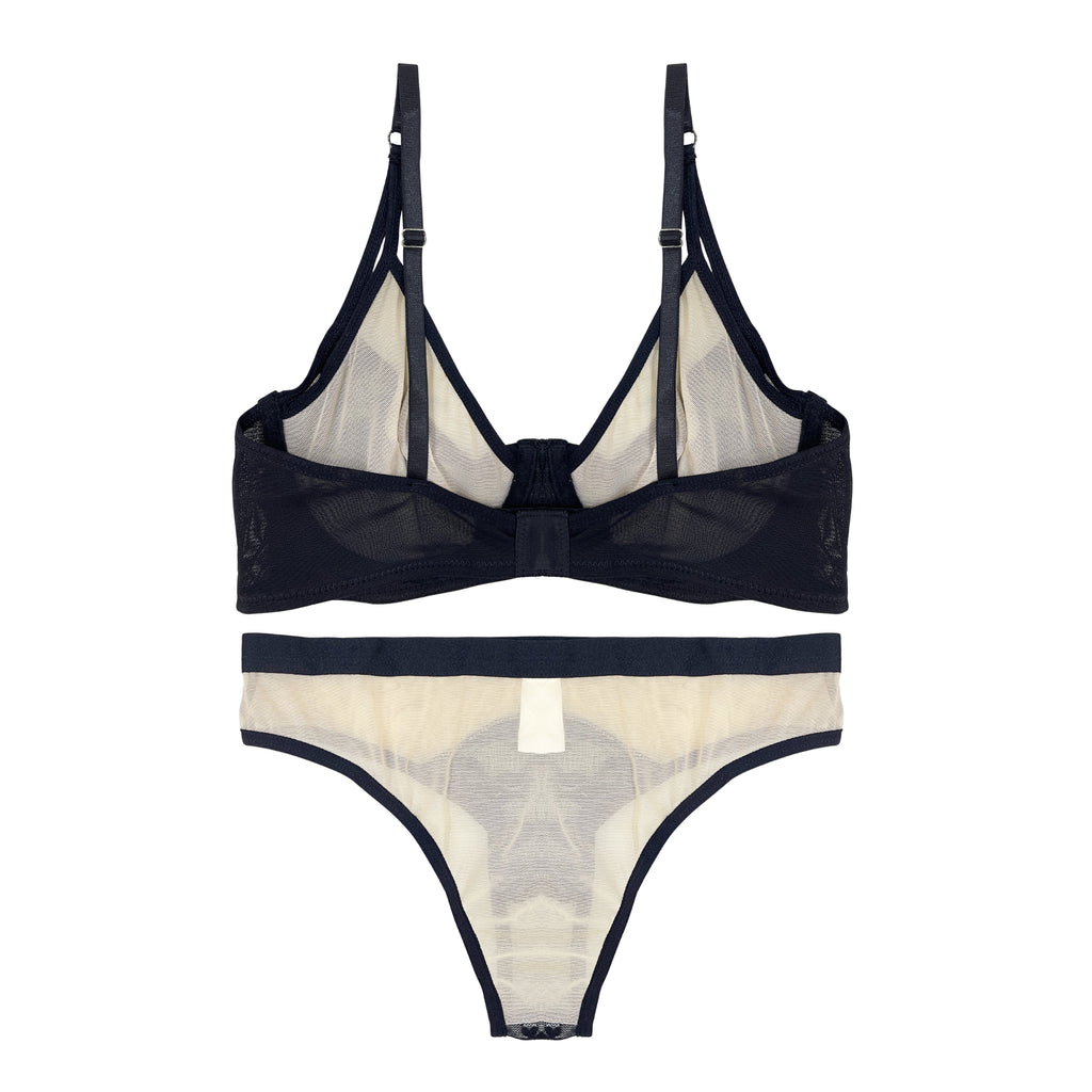 Bra Set - Obsidian Veil