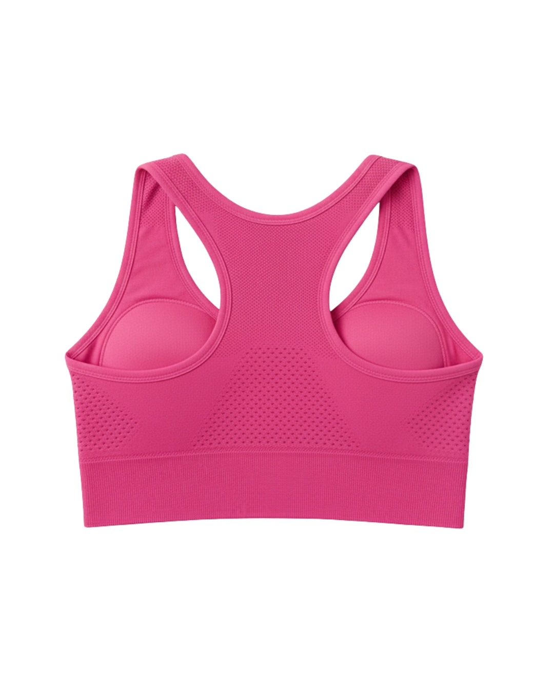 Sylas Zipper Pushup Sports Bra Pink