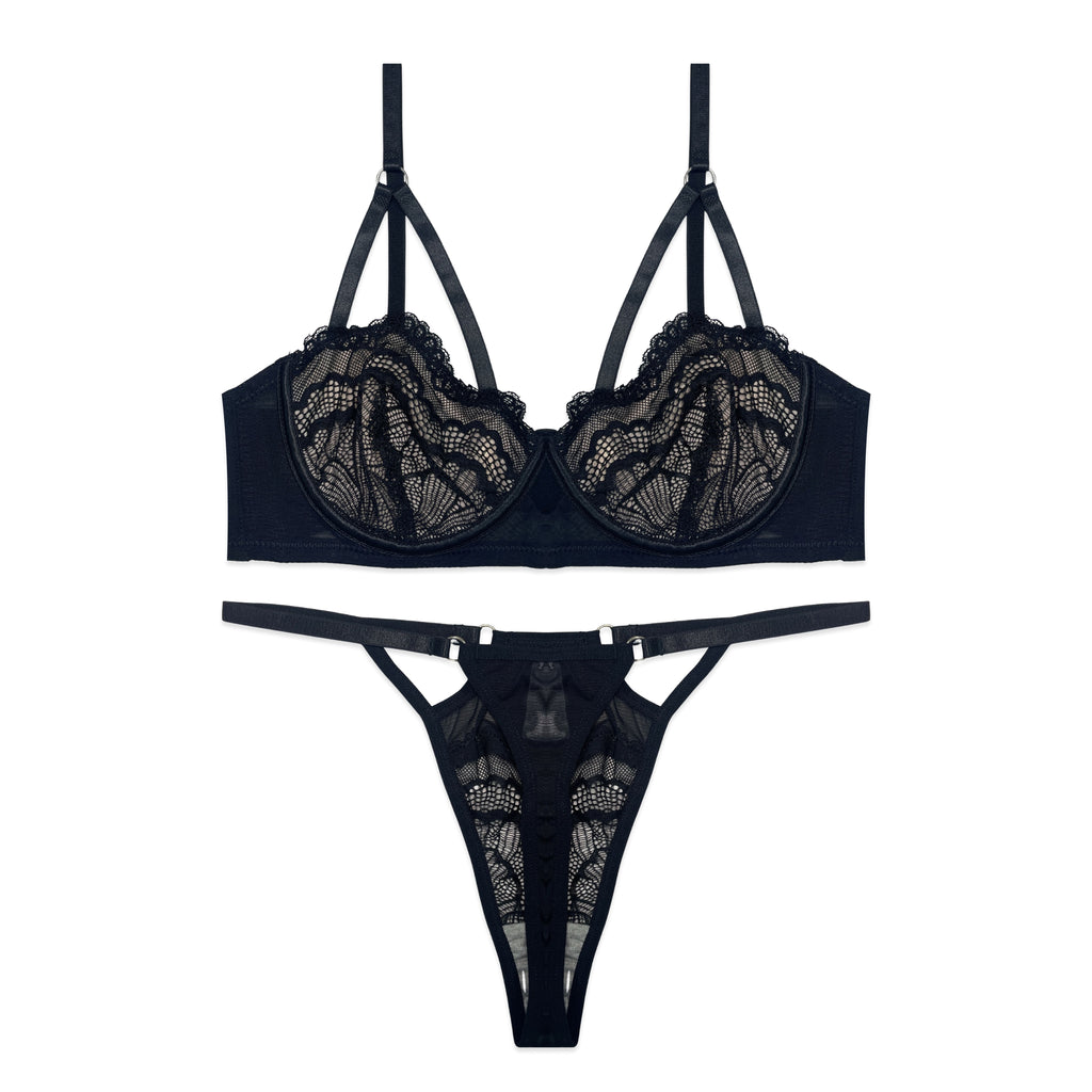 Bra Set - Noir Tempt