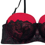 Bra Set - Crimson Whisper