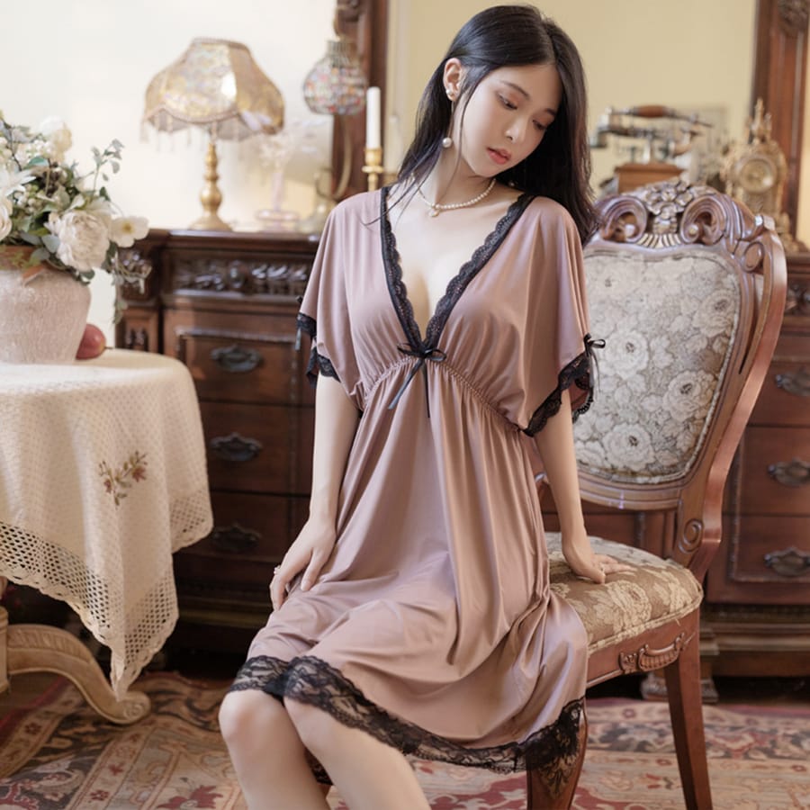 Babydoll Lingerie  -  Amelira Drape