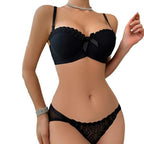 Bra Set -  Noir Lace